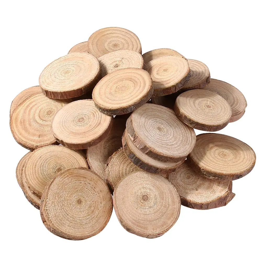 100 Pcs Wood Slices Natural Round Chips Handmade DIY Wooden Photo Props Decorations Christmas Party Wedding Crafts
100 Pcs Wood Slices Natural Round Chips Handmade DIY Wooden Photo Props Decorations Christmas Party Wedding Crafts