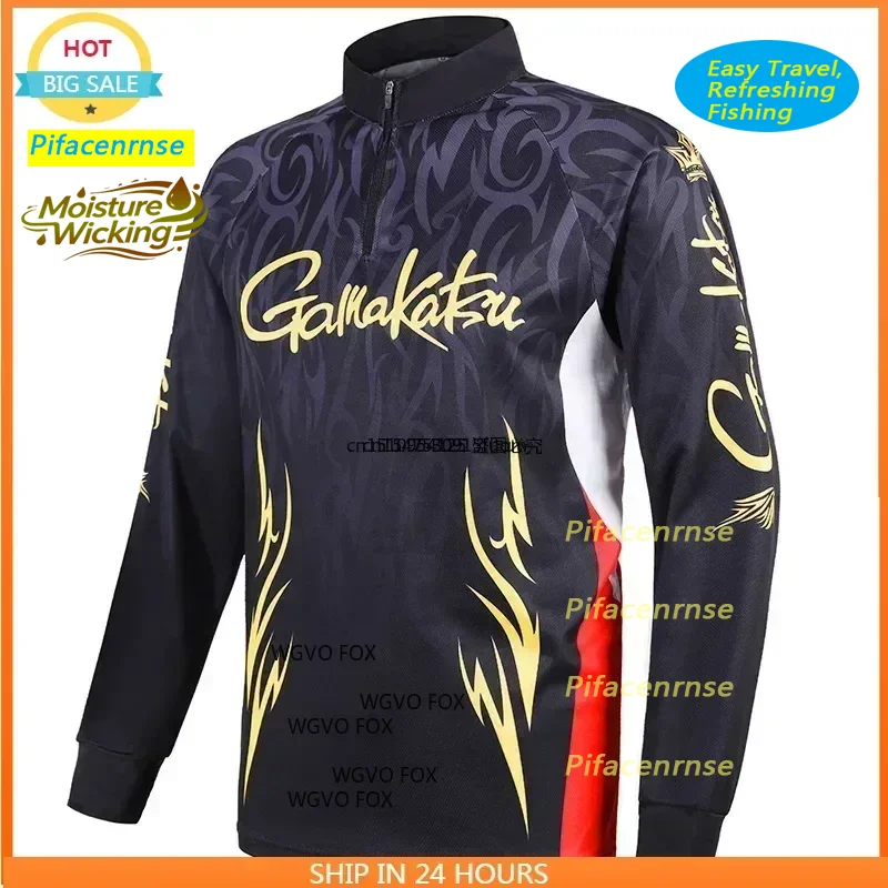 2026 Fishing Clothing Spring Autumn Men Long Sleeve Outdoor Cycling Shirts Quick Dry Breathable Fishing Jerseys
2026 Fishing Clothing Spring Autumn Men Long Sleeve Outdoor Cycling Shirts Quick Dry Breathable Fishing Jerseys