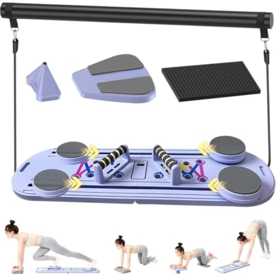 Доска для пилатеса для домашних тренировок Портативный силовой тренажер 7 функций в 1 Многофункциональный комплект-реформатор с регулируемым Res
Доска для пилатеса для домашних тренировок Портативный силовой тренажер 7 функций в 1 Многофункциональный комплект-реформатор с регулируемым Res