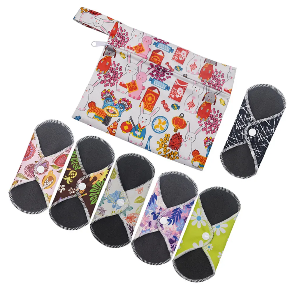 Super absorbent Menstrual Pads Bamboo Fiber Comfortable Reusable Sanitary Towel Easy Clean Eliminate Smells Women Health Care
Super absorbent Menstrual Pads Bamboo Fiber Comfortable Reusable Sanitary Towel Easy Clean Eliminate Smells Women Health Care
