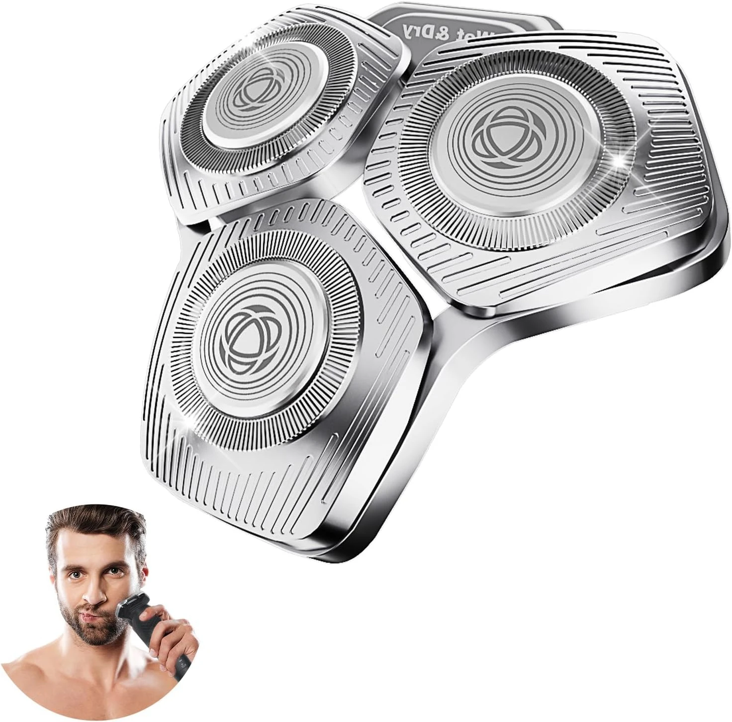 Бритвенные головки SH71/50, совместимые с бритвами Philips серий S5000 (S5XXX), S7000 (S7XXX), для моделей SH60/70 и SH70/70 (серебристые)
Бритвенные головки SH71/50, совместимые с бритвами Philips серий S5000 (S5XXX), S7000 (S7XXX), для моделей SH60/70 и SH70/70 (серебристые)