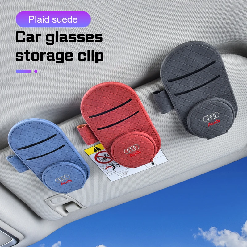Car Visor Glasses Clip Multi-Pocket Magnetic Leather Sunglasses Holder For Audi A3 A1 A4 B9 A5 B7 Q5 Q3 Q2 8i TT Mk1 Mk2 S3 A7
Car Visor Glasses Clip Multi-Pocket Magnetic Leather Sunglasses Holder For Audi A3 A1 A4 B9 A5 B7 Q5 Q3 Q2 8i TT Mk1 Mk2 S3 A7