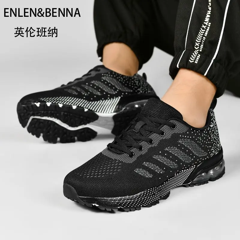 Мужская летняя мужская обувь 2025, нескользящая, дышащая, легкая, новая повседневная спортивная обувь с сеткой для бега на открытом воздухе, высокое качество 
Мужская летняя мужская обувь 2025, нескользящая, дышащая, легкая, новая повседневная спортивная обувь с сеткой для бега на открытом воздухе, высокое качество