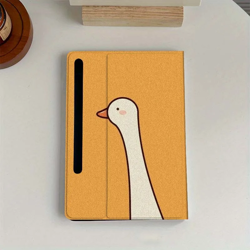 Cartoon Duck Goose Art Popular Gift For Samsung Galaxy Tab S6 S7 S8 S9 S10 FE Plus Lite Soft Flexible Support Tablet Case
Cartoon Duck Goose Art Popular Gift For Samsung Galaxy Tab S6 S7 S8 S9 S10 FE Plus Lite Soft Flexible Support Tablet Case
