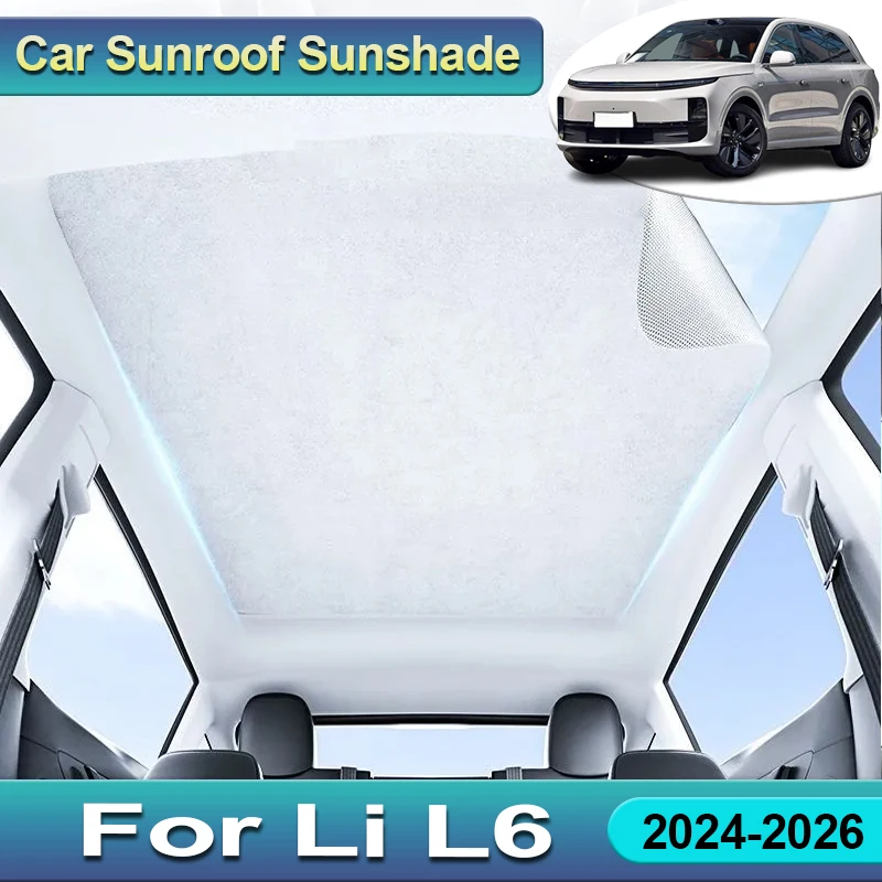 For Li L6 Lixiang L6 Accessories 2026 2025 2024 Skylight Blind Vehicle Sunshade Heat Insulation Electrostatic Adsorption Anti UV
For Li L6 Lixiang L6 Accessories 2026 2025 2024 Skylight Blind Vehicle Sunshade Heat Insulation Electrostatic Adsorption Anti UV