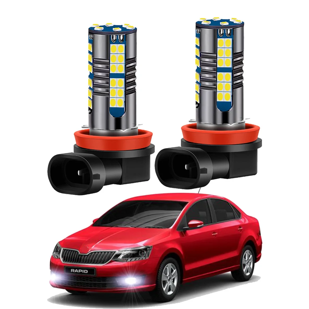 2Pcs LED Fog Lamp Bulbs Canbus For Skoda Rapid 2012-2021 LED Front Fog Light White
2Pcs LED Fog Lamp Bulbs Canbus For Skoda Rapid 2012-2021 LED Front Fog Light White