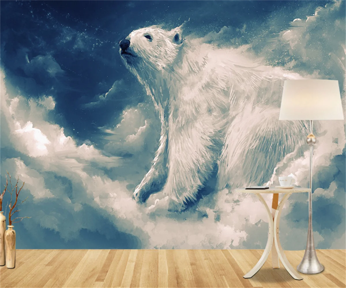 Professional custom any size 3D wallpaper wall painting European-style modern minimalist art creative bear TV background wall
Professional custom any size 3D wallpaper wall painting European-style modern minimalist art creative bear TV background wall