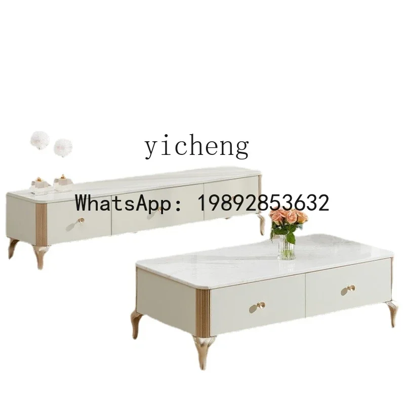 LYY French Entry Lux Storage TV Cabinet Simple Coffee Table Marble Tea Table
LYY French Entry Lux Storage TV Cabinet Simple Coffee Table Marble Tea Table