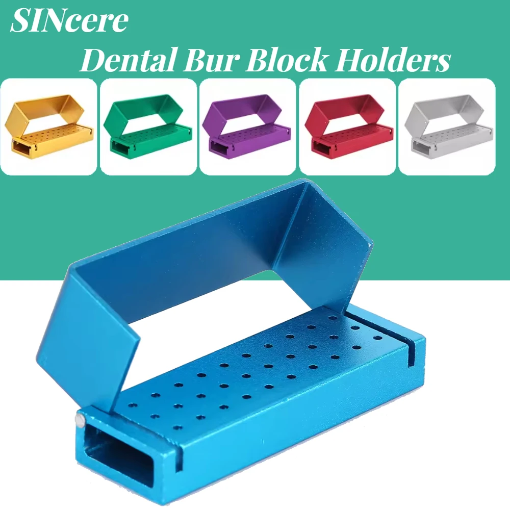 Dental Burs Drill Disinfection Block FG Bur Sterilization Holder Autoclavable Aluminium 30 Holes Dentistry Tool
Dental Burs Drill Disinfection Block FG Bur Sterilization Holder Autoclavable Aluminium 30 Holes Dentistry Tool