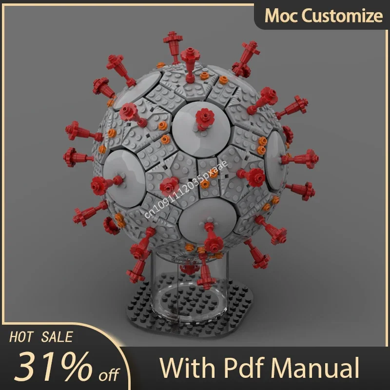 493 шт. Moc настроить Covid-19 Coronavirus модель строительные блоки творческая сборка кирпичи игрушки DIY развивающие подарки
493 шт. Moc настроить Covid-19 Coronavirus модель строительные блоки творческая сборка кирпичи игрушки DIY развивающие подарки
