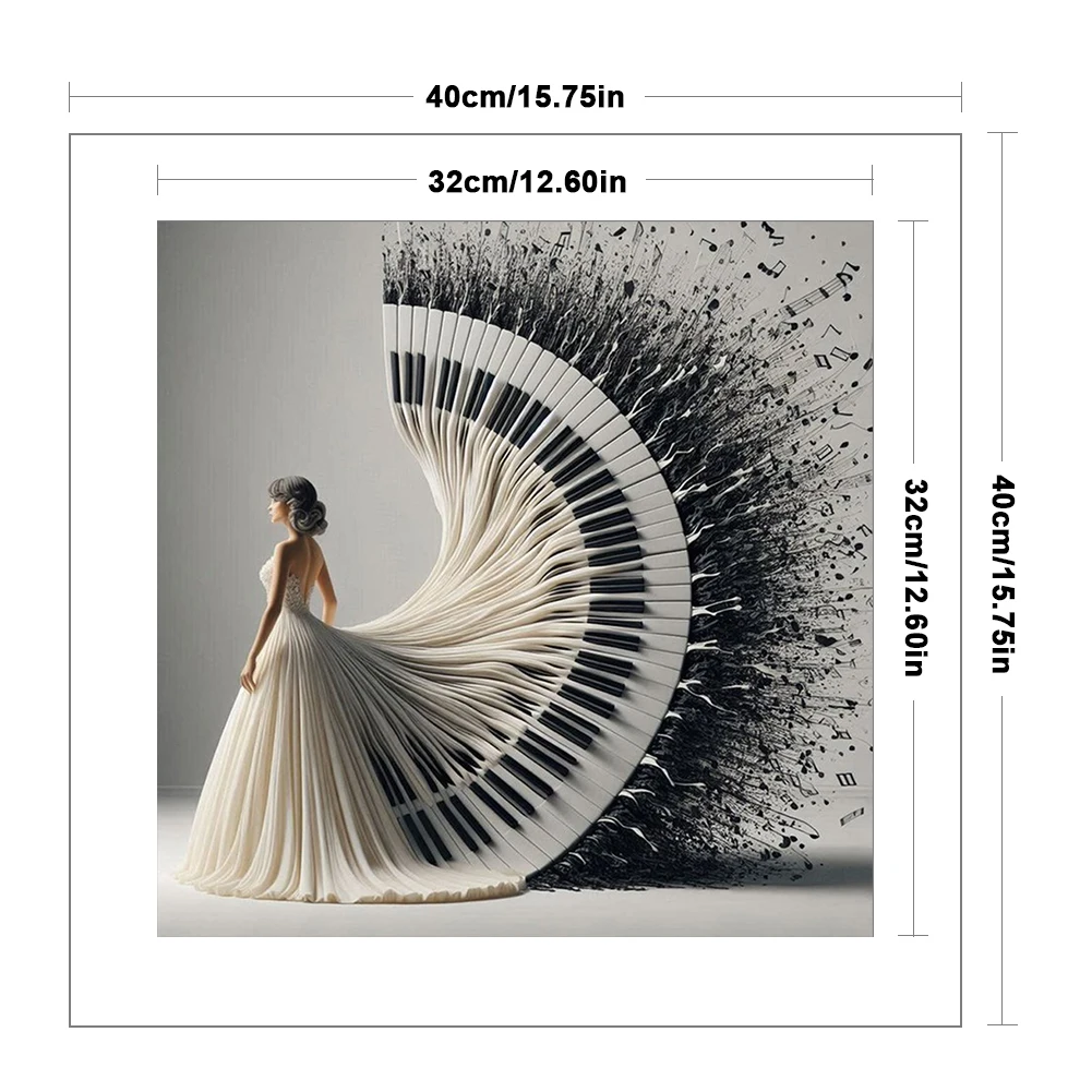 Girl Printed Cross Stitch Kit 40x40cm DIY 11CT Thread Art Needlework Home Decor
Girl Printed Cross Stitch Kit 40x40cm DIY 11CT Thread Art Needlework Home Decor