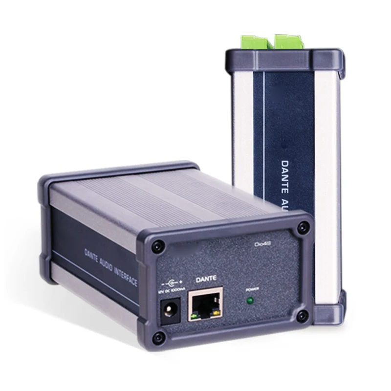 Dante System Manager 4 Channel Meeting Room Public Broadcasting Network Audio Interface Microphone Line Phoenix Plug Connector
Dante System Manager 4 Channel Meeting Room Public Broadcasting Network Audio Interface Microphone Line Phoenix Plug Connector