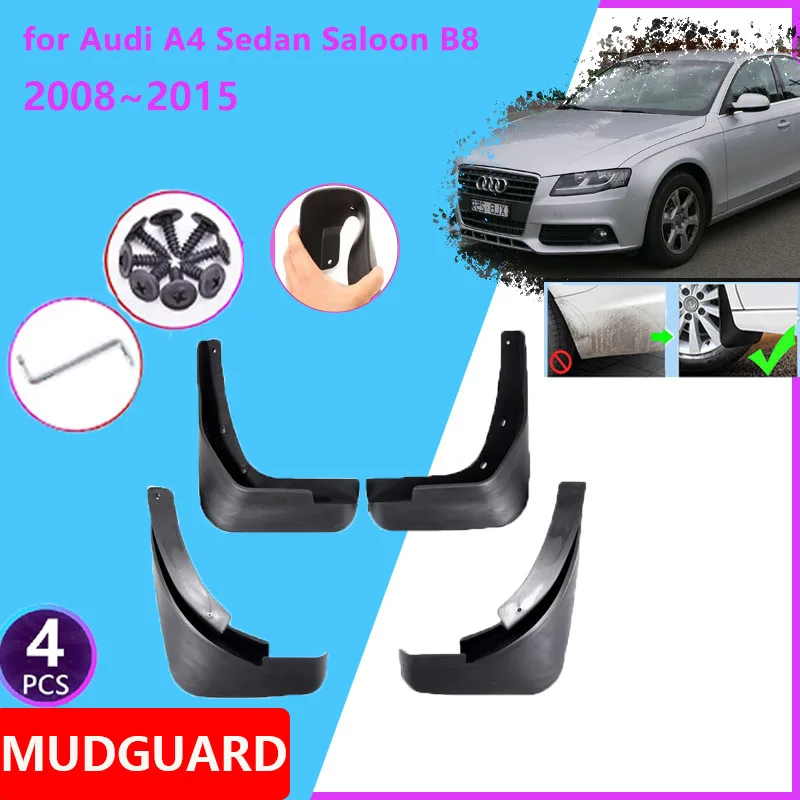 for Audi A4 Sedan Saloon B8 2008~2015 2009 2010 2011 2012 2013 Car Fender Mudguard Mud Flaps Guard Splash Flap Car Accessories
for Audi A4 Sedan Saloon B8 2008~2015 2009 2010 2011 2012 2013 Car Fender Mudguard Mud Flaps Guard Splash Flap Car Accessories