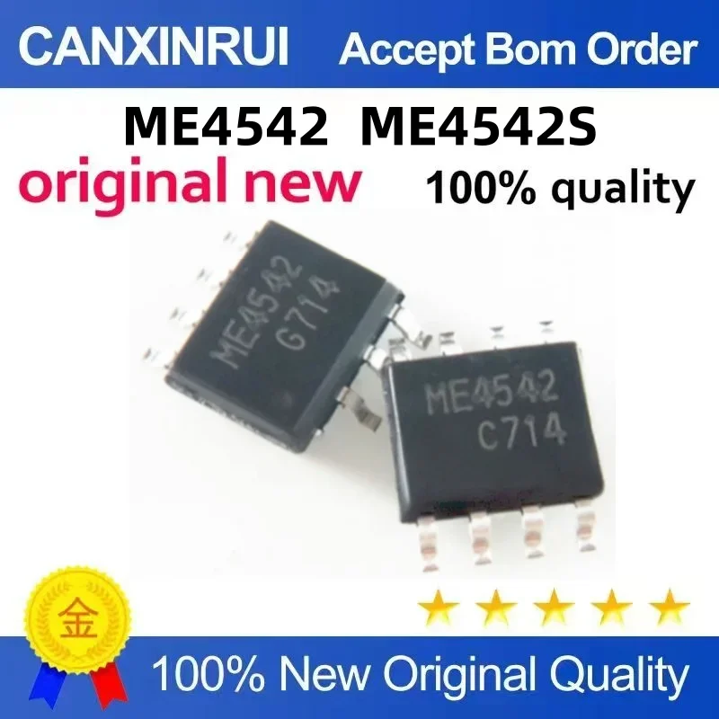 (5 pieces) ME4542 ME4542S SI4542 SOP-8 LCD field-effect MOS transistor power chip brand new
(5 pieces) ME4542 ME4542S SI4542 SOP-8 LCD field-effect MOS transistor power chip brand new