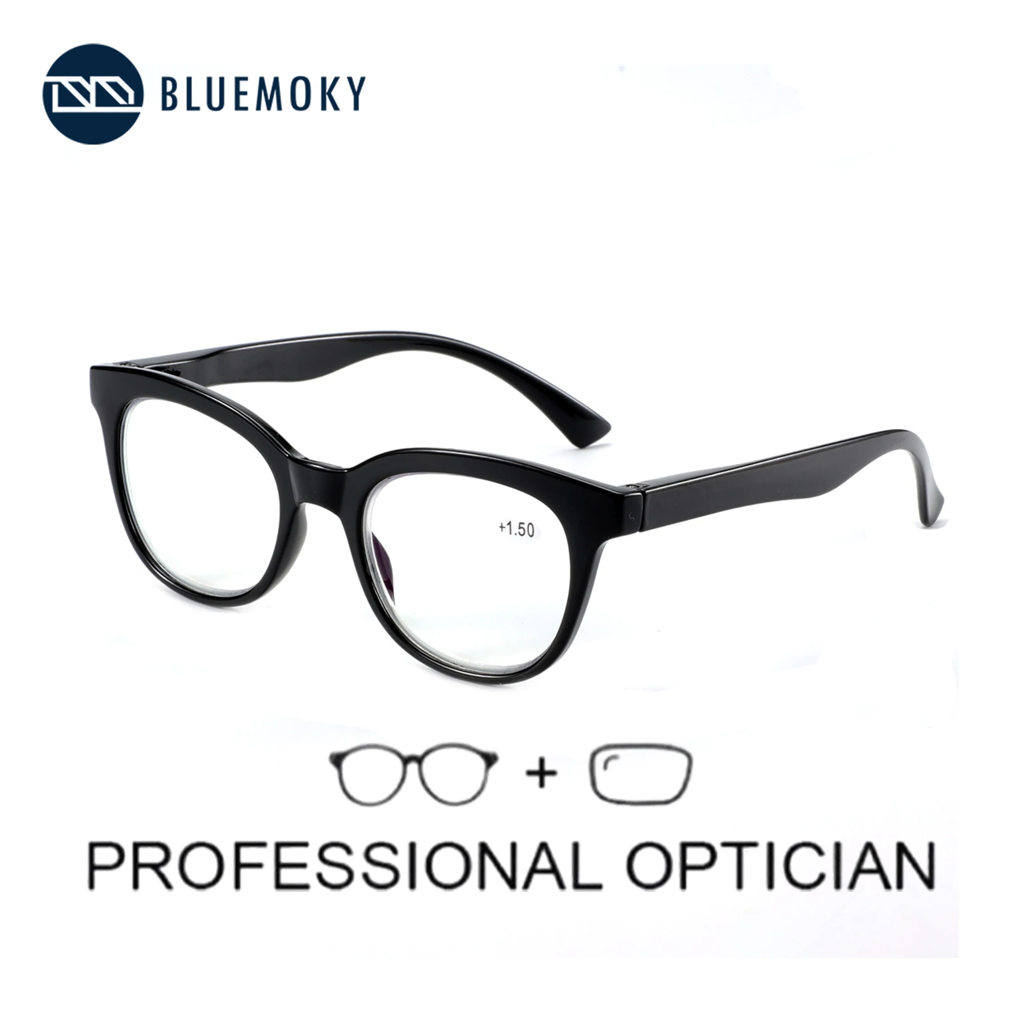 BLUEMOKY Cat Eye Prescription Glasses Progressive Prescription Optical Eye Glasses For Unisex Anti Blue Light Myopia Eyewear
BLUEMOKY Cat Eye Prescription Glasses Progressive Prescription Optical Eye Glasses For Unisex Anti Blue Light Myopia Eyewear