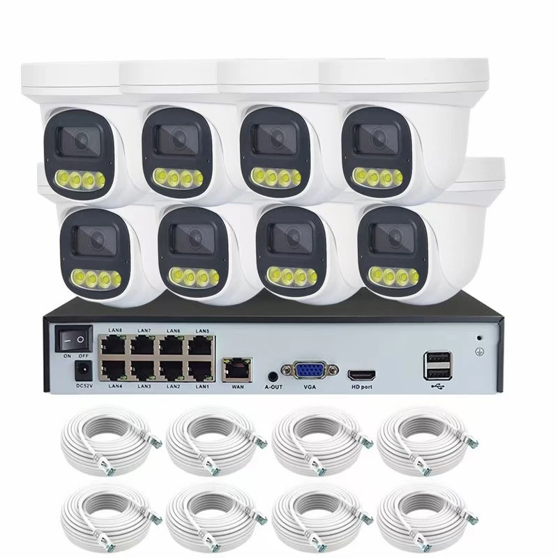 VMS 4 8ch Poe Nvr Kit 4 5 8MP Outdoor POE NVR Ip Camera Kit CCTV Security POE Ip Camera Supervisory Security System
VMS 4 8ch Poe Nvr Kit 4 5 8MP Outdoor POE NVR Ip Camera Kit CCTV Security POE Ip Camera Supervisory Security System