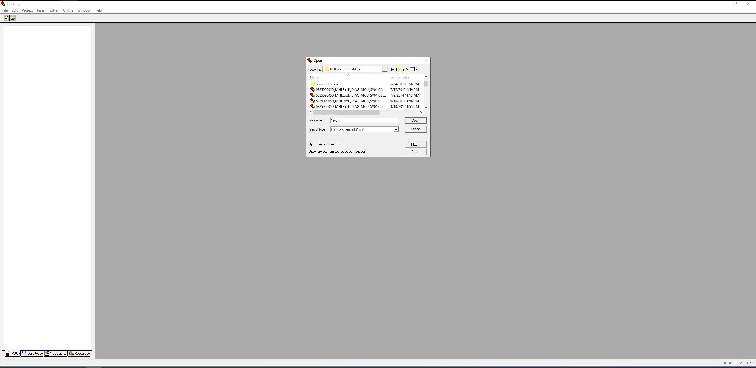 EPC-OFTWARE Система программирования Terex CoDeSys IEC 61131-3
EPC-OFTWARE Система программирования Terex CoDeSys IEC 61131-3