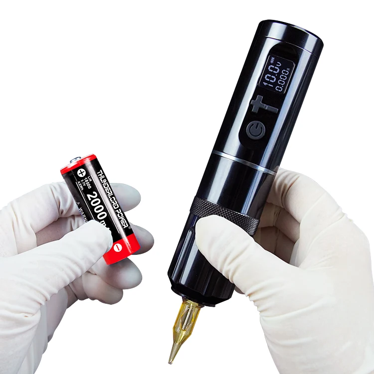 New Professional Rotary Wireless Tattoo Machine Pen Kit Battery Power Supply Tattoo Pen
New Professional Rotary Wireless Tattoo Machine Pen Kit Battery Power Supply Tattoo Pen