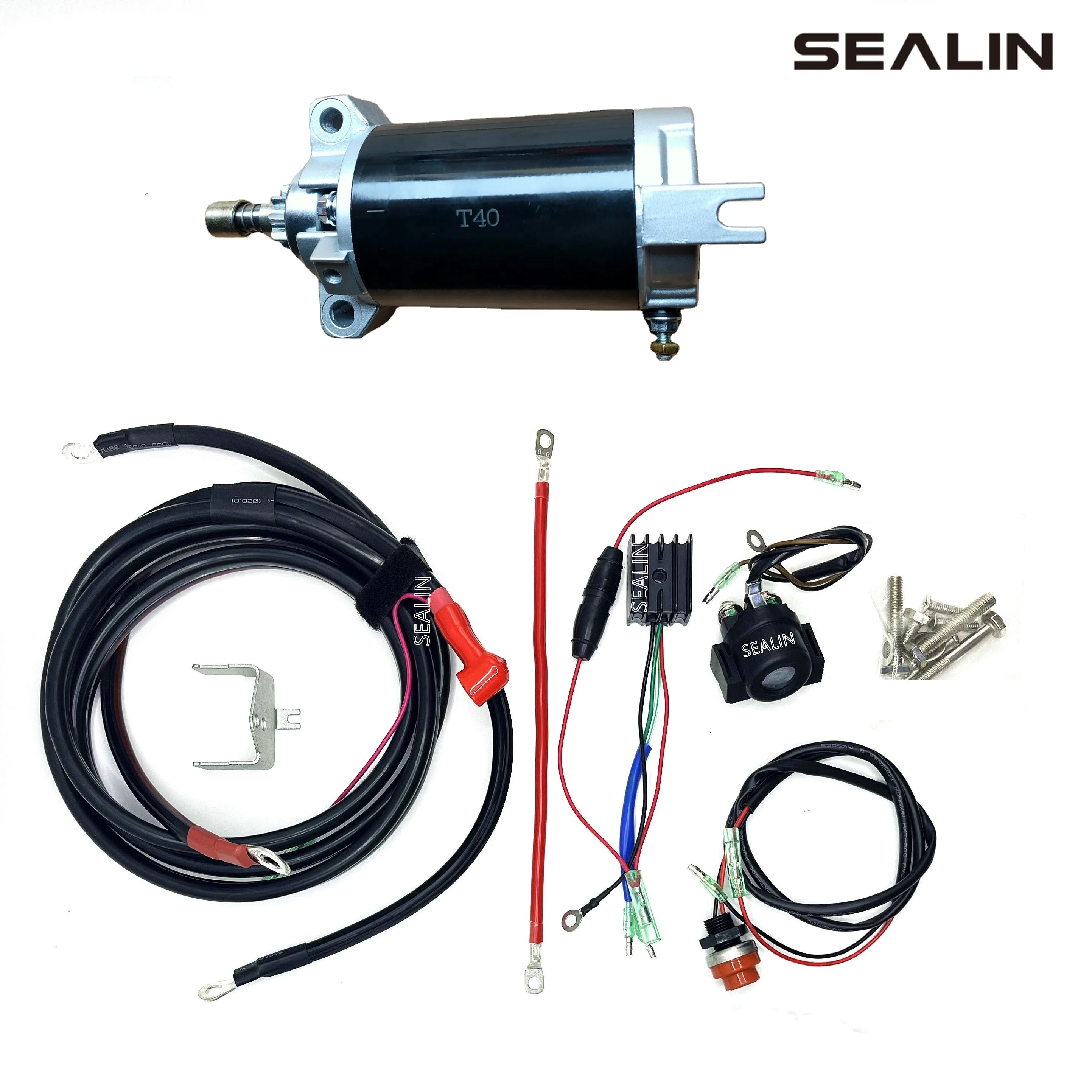 ELECTRIC START KIT FOR MERCURY M40 M60 40 HP 60HP 2 STROKE OUTBOARD MOTOR
ELECTRIC START KIT FOR MERCURY M40 M60 40 HP 60HP 2 STROKE OUTBOARD MOTOR