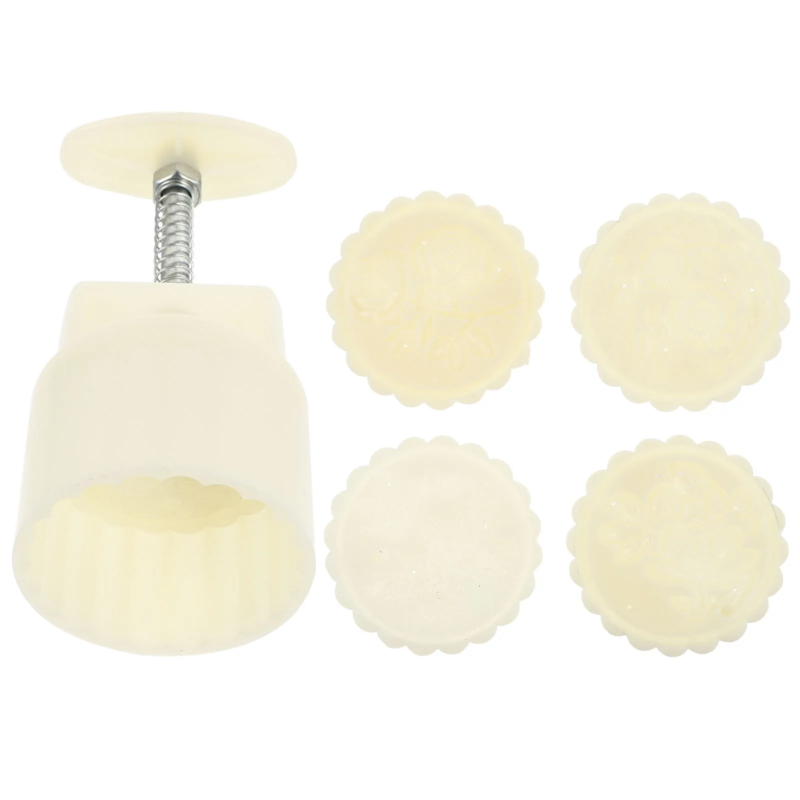 Plastic Stainless Moon Cake Molds Kitchen Supplies Baking Tools Reusable Rose Pattern Kitchen Supplies Design
Plastic Stainless Moon Cake Molds Kitchen Supplies Baking Tools Reusable Rose Pattern Kitchen Supplies Design