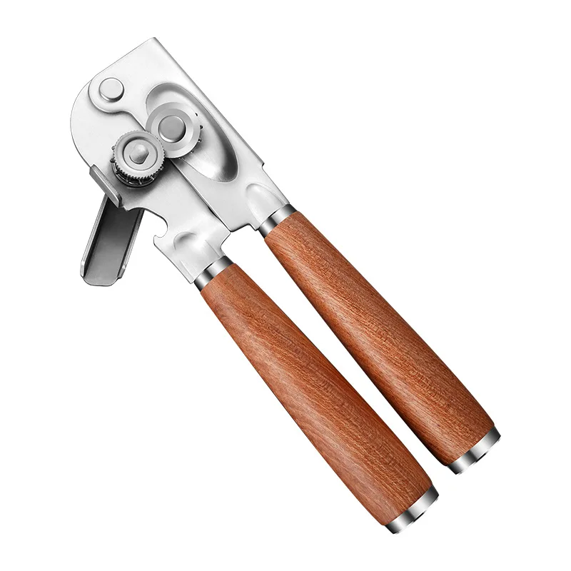 Manual Stainless Steel Can Opener Ergonomic and Easy to Use Opener at Cans Beer Bottles Can Opener Tool With Rosewood Handle
Manual Stainless Steel Can Opener Ergonomic and Easy to Use Opener at Cans Beer Bottles Can Opener Tool With Rosewood Handle