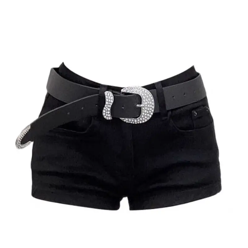 Iyundo 2024 New Summer Women Sexy Black Denim Shorts Y2k Style Low Waist Slim Mini Shorts American Retro Female Bottoms Shorts
Iyundo 2024 New Summer Women Sexy Black Denim Shorts Y2k Style Low Waist Slim Mini Shorts American Retro Female Bottoms Shorts
