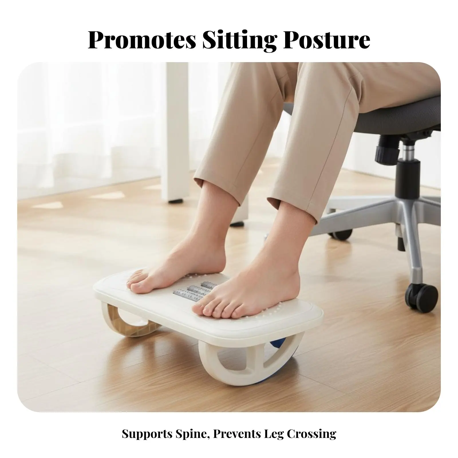 Подставка для ног с массажной текстурой, нескользящая, портативная, для офиса, студентов, ванной комнаты
Подставка для ног с массажной текстурой, нескользящая, портативная, для офиса, студентов, ванной комнаты