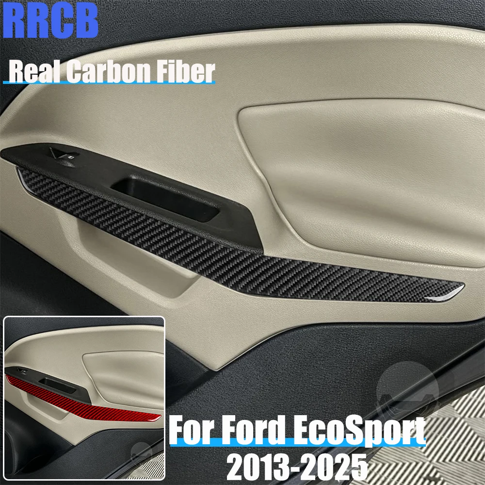 Real Carbon Fiber Car Accessories Rear Door Armrest Soft Cover Sticker For Ford EcoSport 2013 2014 2015 2016 2017 2018 2019-2025
Real Carbon Fiber Car Accessories Rear Door Armrest Soft Cover Sticker For Ford EcoSport 2013 2014 2015 2016 2017 2018 2019-2025