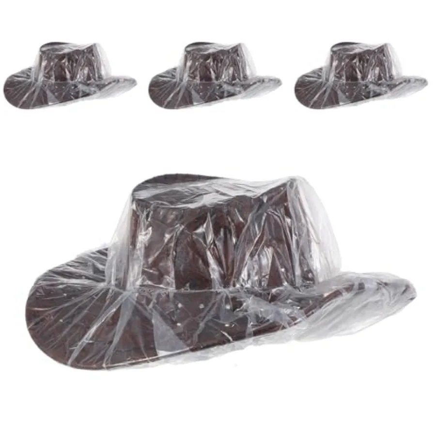 Ouligay 4PCS Cowboy Hat Rain Cover Plastic Waterproof Hat Protector Cover for Dust Travel Cowboy Hat Storage Unisex Transparent
Ouligay 4PCS Cowboy Hat Rain Cover Plastic Waterproof Hat Protector Cover for Dust Travel Cowboy Hat Storage Unisex Transparent