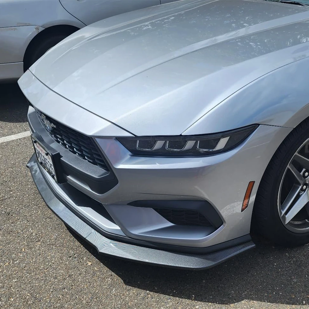 For Ford Mustang GT EcoBoost 2024 2025 2026 Gloss Black Car Front Bumper Splitter Lip Diffuser Body Kit Spoiler Guard
For Ford Mustang GT EcoBoost 2024 2025 2026 Gloss Black Car Front Bumper Splitter Lip Diffuser Body Kit Spoiler Guard