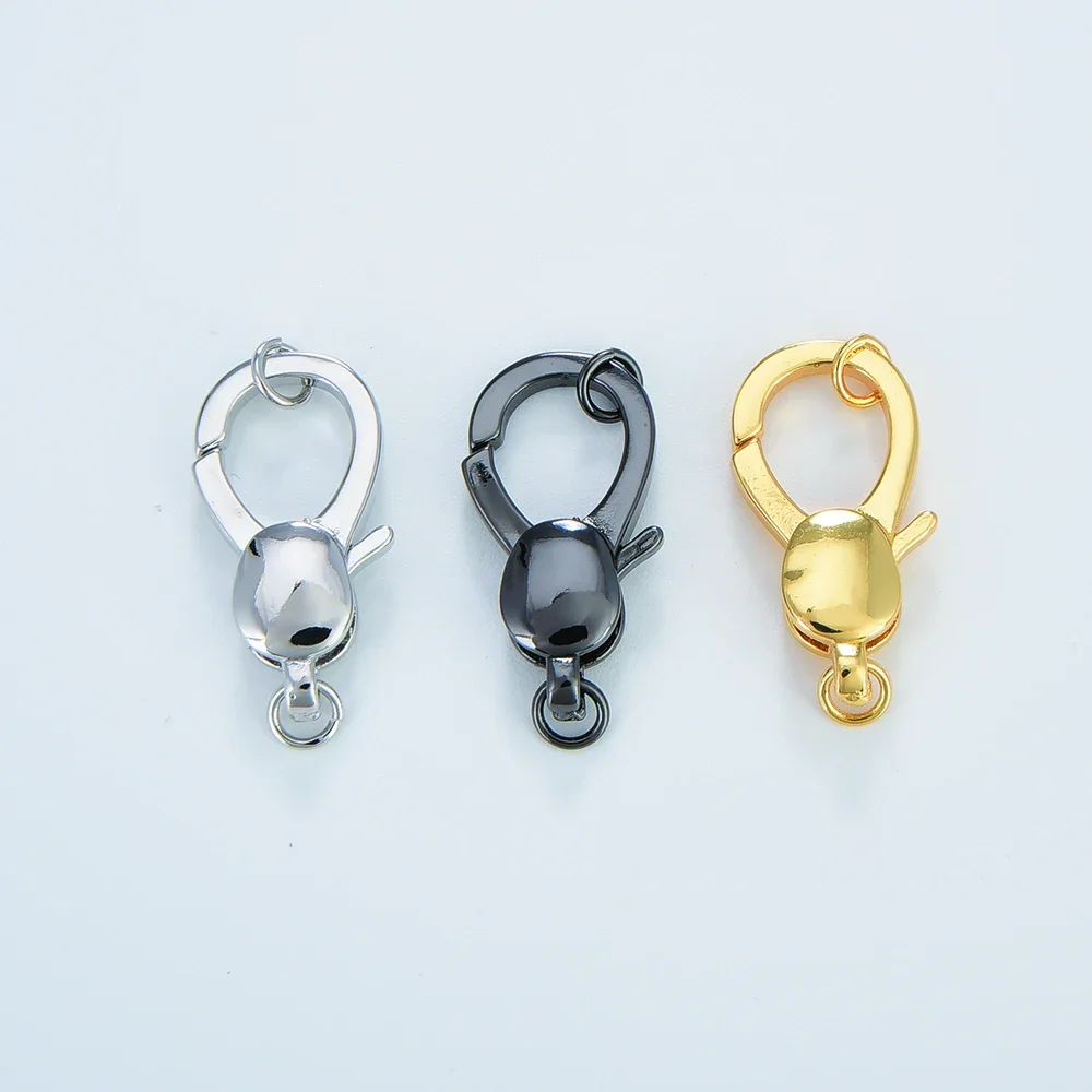 Lobster Carabiner Clasps for DIY Women's Jewelry Making Perfect for Customizing Earrings Bracelets Necklaces Keychain Charms
Lobster Carabiner Clasps for DIY Women's Jewelry Making Perfect for Customizing Earrings Bracelets Necklaces Keychain Charms