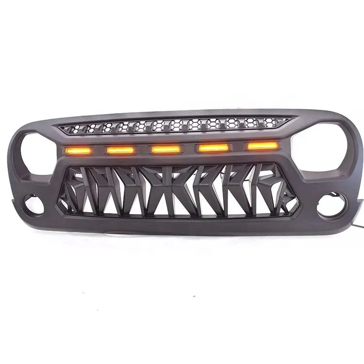 JP16 ODM Musting Style Grill with Amber Light for Wrangler JL & Gladiator
JP16 ODM Musting Style Grill with Amber Light for Wrangler JL & Gladiator