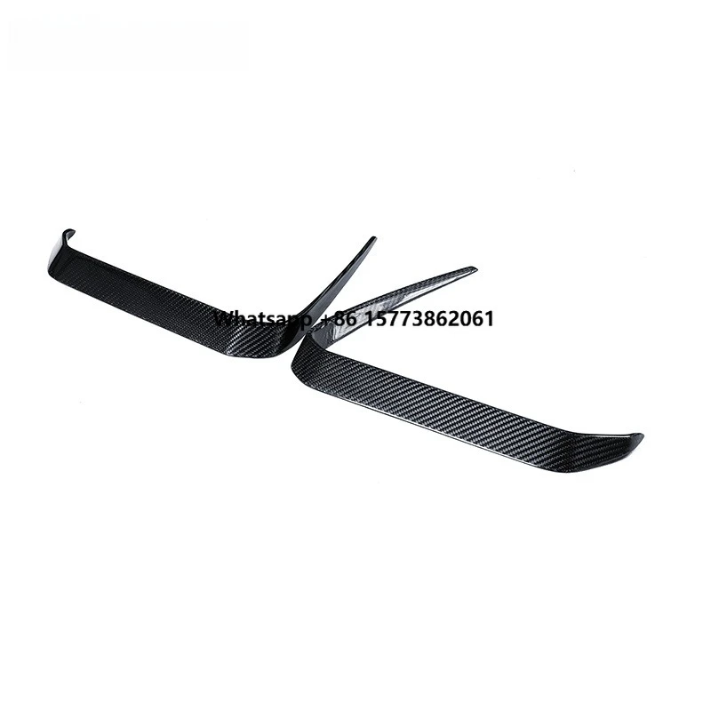 Dry Carbon Fiber Bodykit Front Canards for X6 G06 LCI 2023 - 2025
Dry Carbon Fiber Bodykit Front Canards for X6 G06 LCI 2023 - 2025