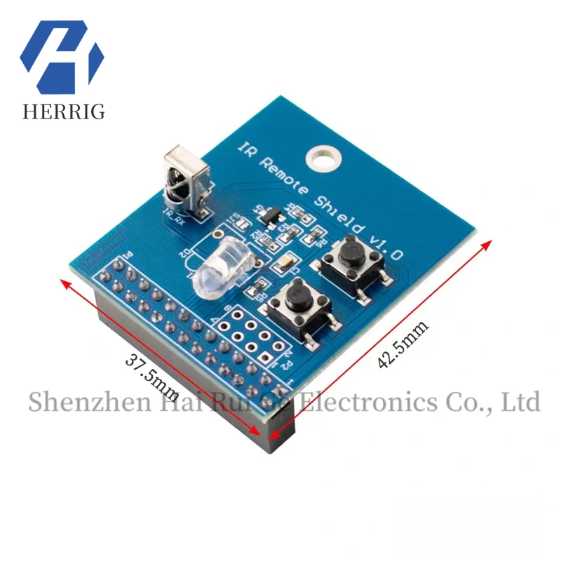 Suitable for Raspberry Pi IR infrared control expansion board, can receive and transmit, can DIY dual transmission for stronger
Suitable for Raspberry Pi IR infrared control expansion board, can receive and transmit, can DIY dual transmission for stronger