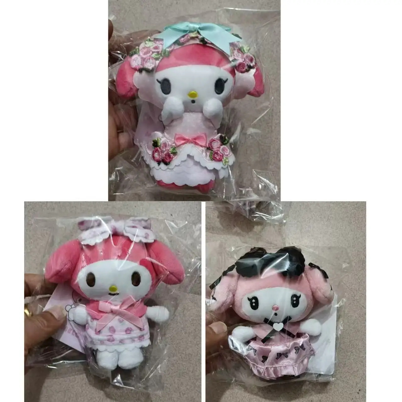 Hello Kitty 50th Anniversary Pink Lolita My Melody Mine-type Plush Doll Girl Cute Pendant Cartoon Toy Keychain Gift
Hello Kitty 50th Anniversary Pink Lolita My Melody Mine-type Plush Doll Girl Cute Pendant Cartoon Toy Keychain Gift