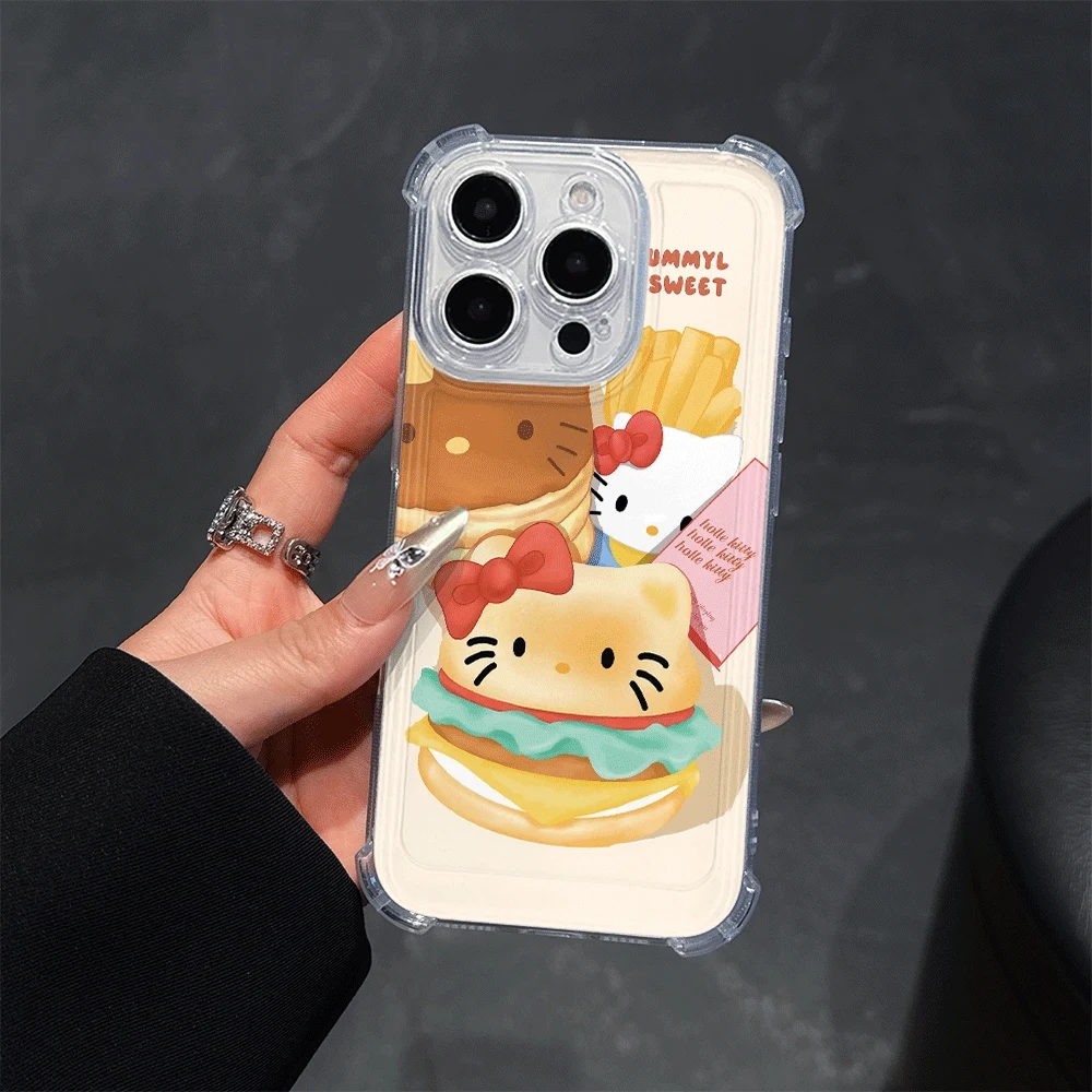 Прозрачный чехол для телефона Sanrio KT для IPhone 13, IPhone 16/15/14/13/12/11/x/xs/xs Max, чехлы для телефонов для девочек, модный аксессуар Hello Kitty
Прозрачный чехол для телефона Sanrio KT для IPhone 13, IPhone 16/15/14/13/12/11/x/xs/xs Max, чехлы для телефонов для девочек, модный аксессуар Hello Kitty