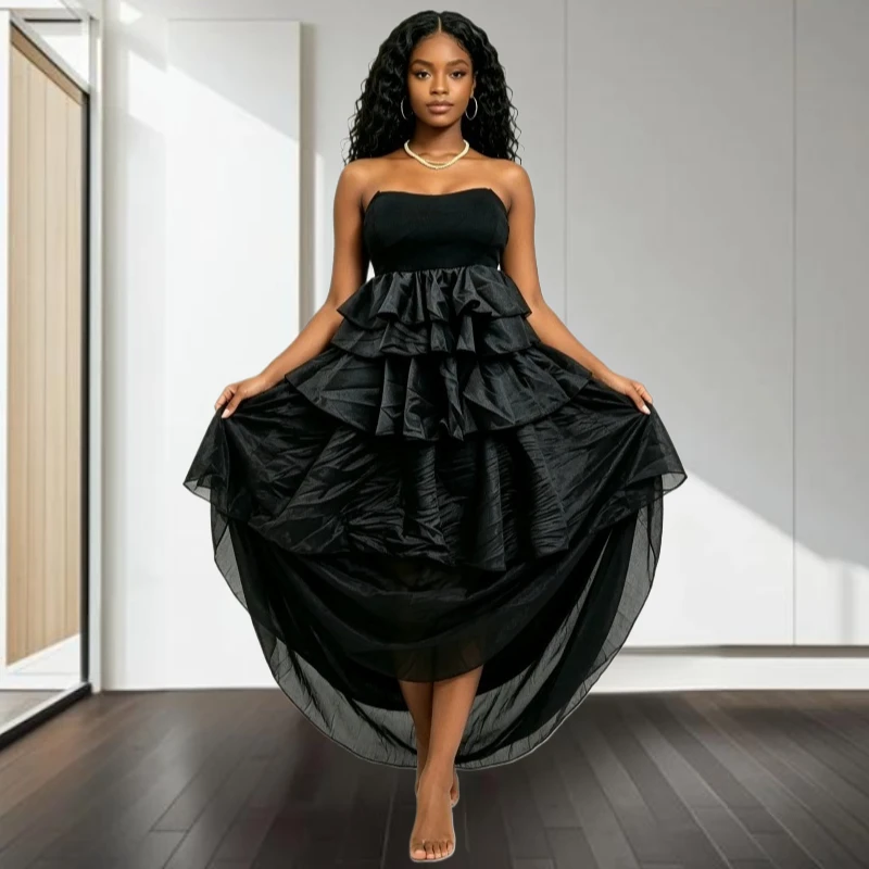 Black Dashiki African Dresses for Women Summer Elegant Africa Sleeveless Polyester Party Evening Long Maxi Dress Africa Clothing
Black Dashiki African Dresses for Women Summer Elegant Africa Sleeveless Polyester Party Evening Long Maxi Dress Africa Clothing