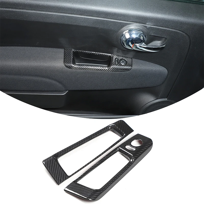 High Quality Rearview Mirror Adjust Bezel Real Carbon Fiber Mirror Adjust Button Frame Trim Sticker For Fiat 500 312 2010-2022
High Quality Rearview Mirror Adjust Bezel Real Carbon Fiber Mirror Adjust Button Frame Trim Sticker For Fiat 500 312 2010-2022