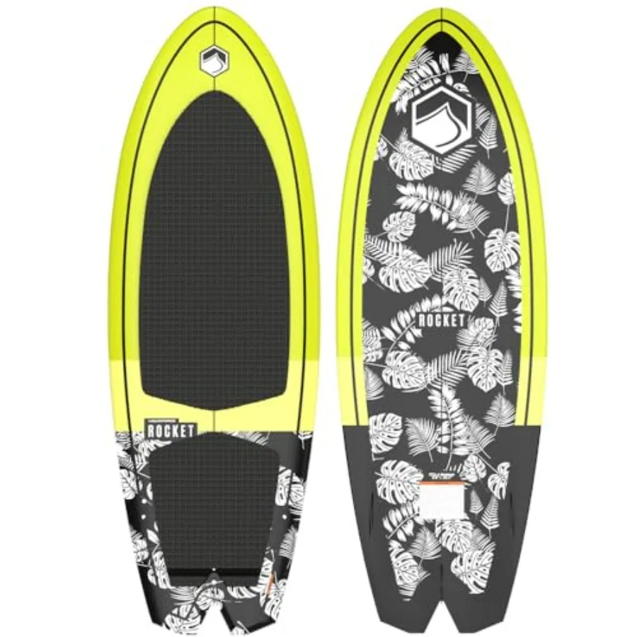 Rocket Wakesurfer for water sports, durable polyethylene construction, vibrant blue color, ergonomic handle and adjustable rope
Rocket Wakesurfer for water sports, durable polyethylene construction, vibrant blue color, ergonomic handle and adjustable rope