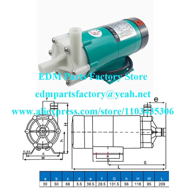 Sodic SSG Resin Motor Magnetic Pump 110V 0.30A 50Hz 2600rpm Single Phase Wire Cut Resin Pump, Resin Motor for wire cut machines
Sodic SSG Resin Motor Magnetic Pump 110V 0.30A 50Hz 2600rpm Single Phase Wire Cut Resin Pump, Resin Motor for wire cut machines