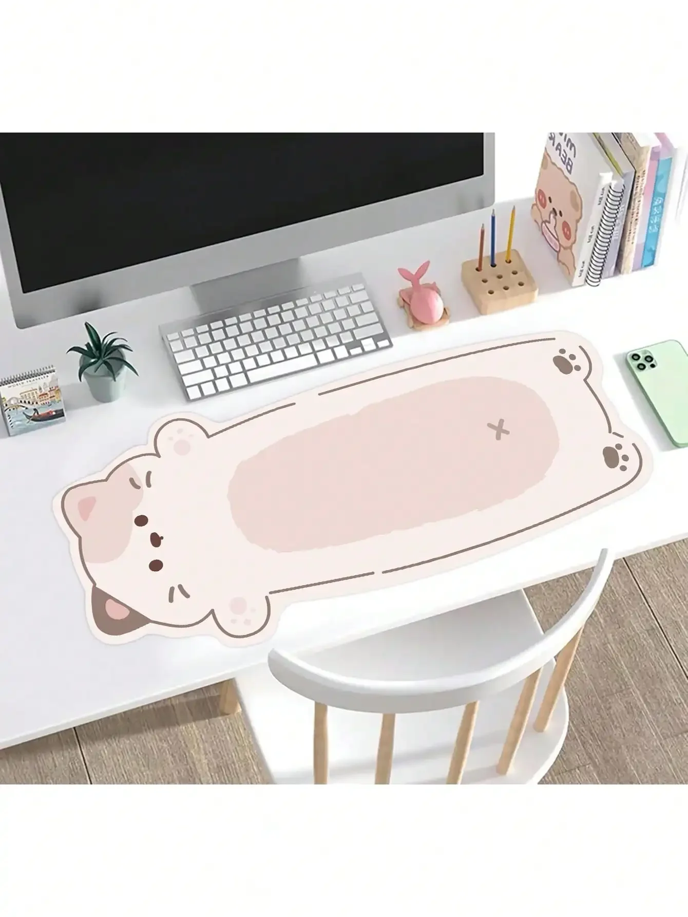 A Large Universal Alien Cute Lying Cat Desk Pad Mouse Pad-Office Notebook Keyboard Pad, Waterproof, Non-Slip, Soft Feel
A Large Universal Alien Cute Lying Cat Desk Pad Mouse Pad-Office Notebook Keyboard Pad, Waterproof, Non-Slip, Soft Feel