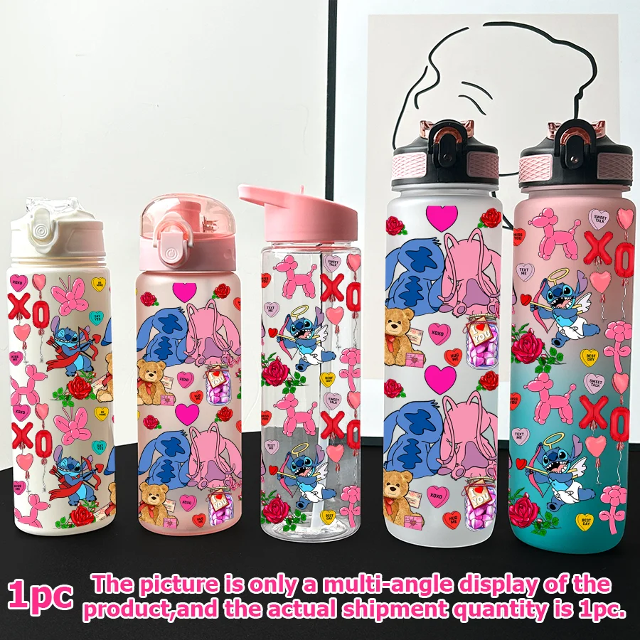 1 шт., мультипластиковая бутылка для воды с принтом Disney, Stitch, Минни, 23-32 унций, портативная спортивная чашка для воды, подарок на день рождения
1 шт., мультипластиковая бутылка для воды с принтом Disney, Stitch, Минни, 23-32 унций, портативная спортивная чашка для воды, подарок на день рождения