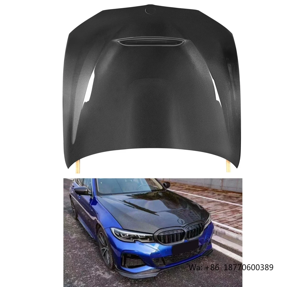 GTS Style G20 Carbon Fiber Hood Cover for BMW 3 Series G20 G28 2020+G20 Front Bonnet Hood
GTS Style G20 Carbon Fiber Hood Cover for BMW 3 Series G20 G28 2020+G20 Front Bonnet Hood