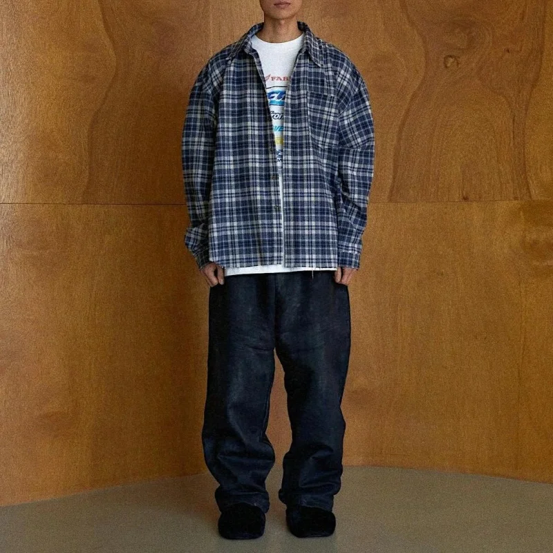 Waed Plaid Long Sve Loose Couples irt Fararchive 2025 Trendy New Sle Tassel Detail Fce Material Ladies irt
Waed Plaid Long Sve Loose Couples irt Fararchive 2025 Trendy New Sle Tassel Detail Fce Material Ladies irt