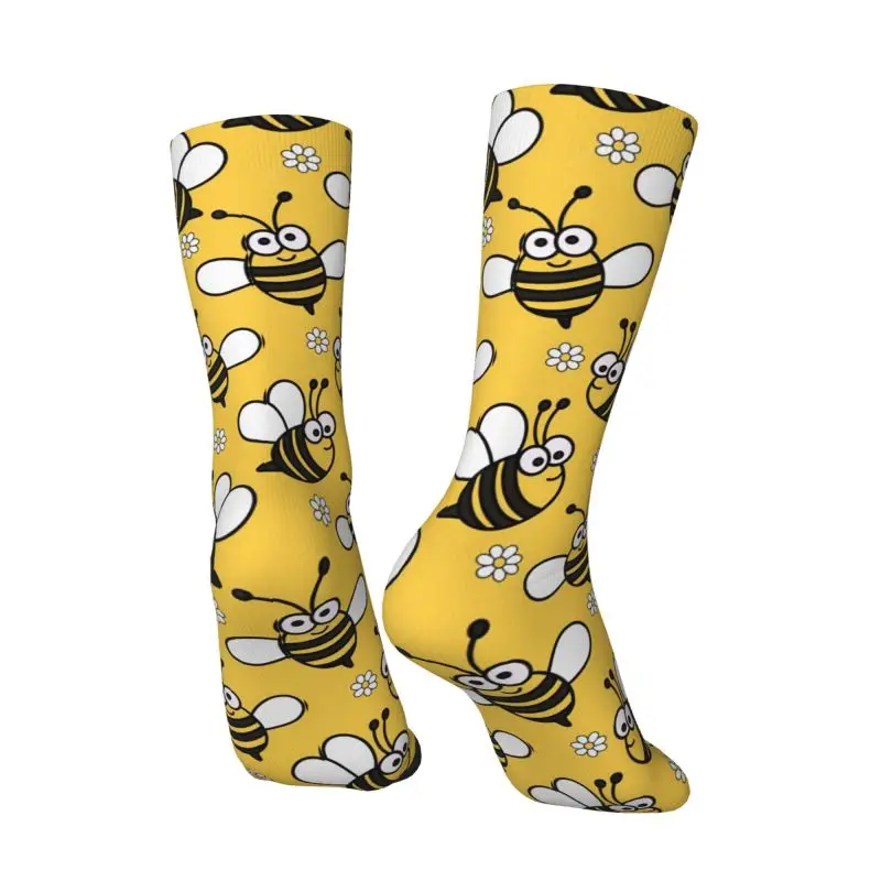 Мужские носки с милыми пчелками на заказ, забавные классические носки унисекс с 3D принтом
Мужские носки с милыми пчелками на заказ, забавные классические носки унисекс с 3D принтом