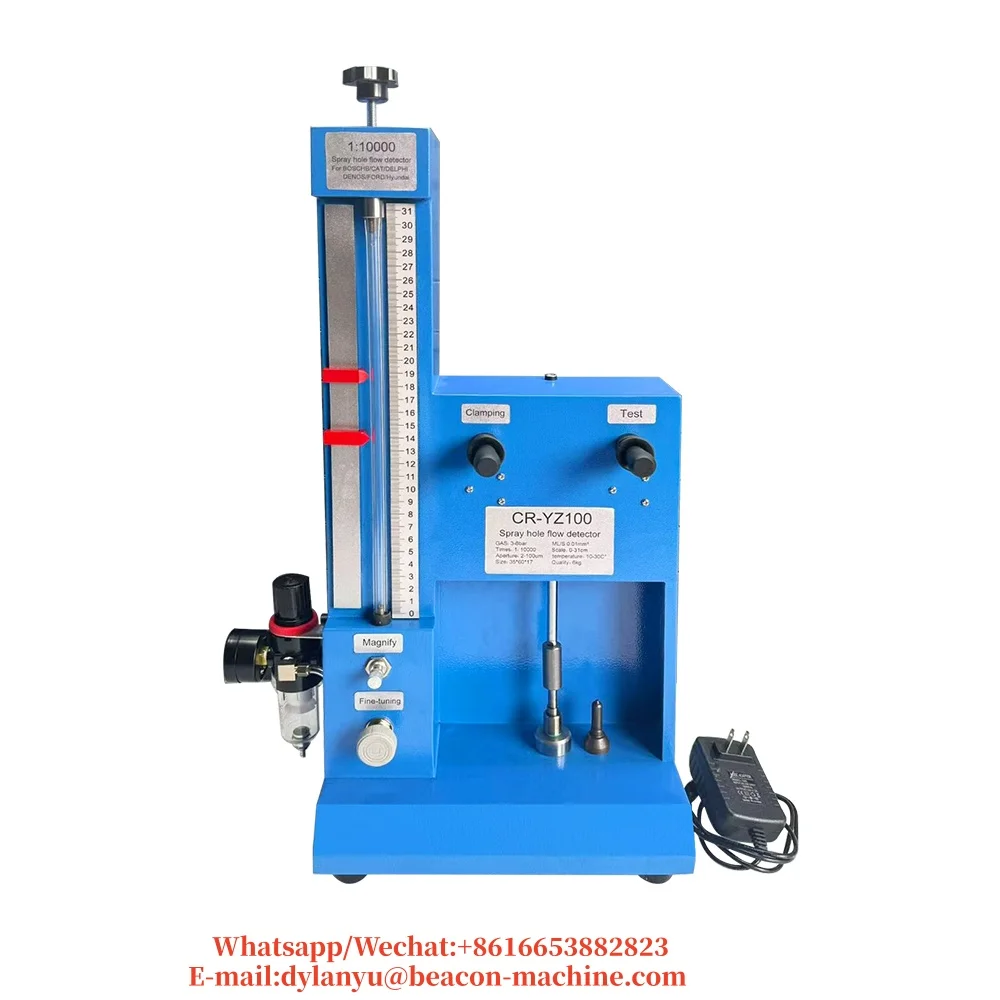 G10-30 Full Automatic Fuel Injector Nozzle Orifice Flow Tester 10000X Diesel Nozzle Hole Diameter Detection Testing Machine
G10-30 Full Automatic Fuel Injector Nozzle Orifice Flow Tester 10000X Diesel Nozzle Hole Diameter Detection Testing Machine