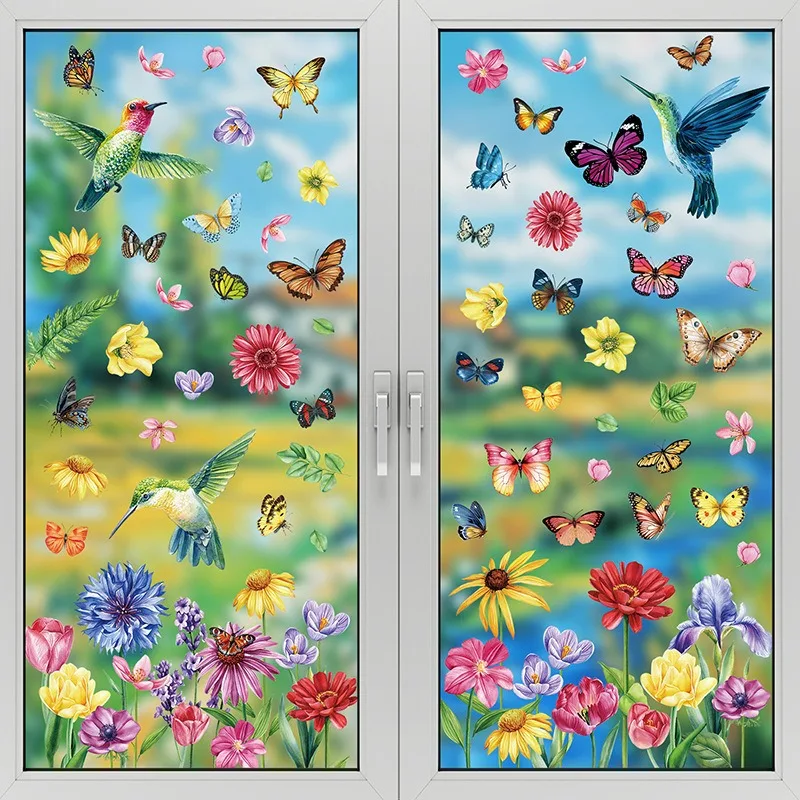 Butterfly Glass Static Cling Hummingbird Window Decal Spring New Home Bedroom Living Room Wall Sticker Decorative Art
Butterfly Glass Static Cling Hummingbird Window Decal Spring New Home Bedroom Living Room Wall Sticker Decorative Art