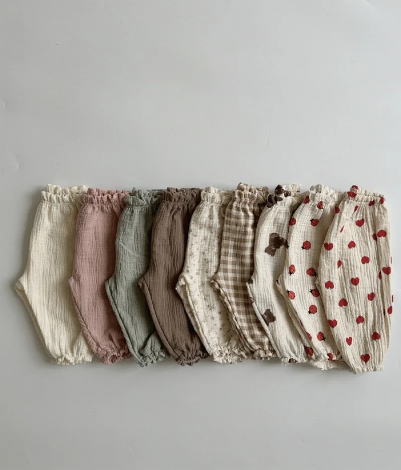 Summer Thin Cotton Pants Baby Boys and Girls Lantern Pants Toddler Casual Mosquito Pants Kids Clothes
Summer Thin Cotton Pants Baby Boys and Girls Lantern Pants Toddler Casual Mosquito Pants Kids Clothes
