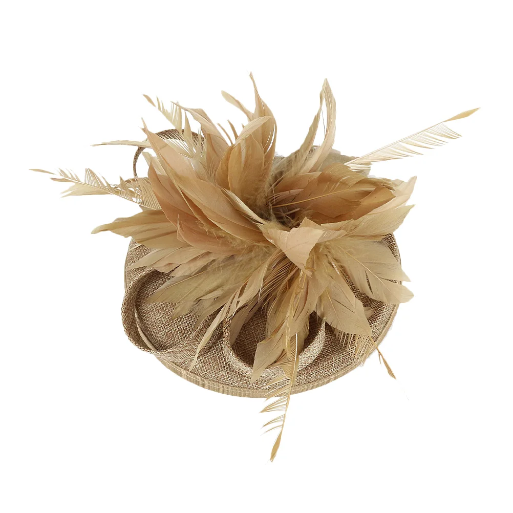 Golden Flower Headband Women Fascinators Tea Party Hat Band Lightweight Hair Accessories Evening Plume Decorated Elegant
Golden Flower Headband Women Fascinators Tea Party Hat Band Lightweight Hair Accessories Evening Plume Decorated Elegant