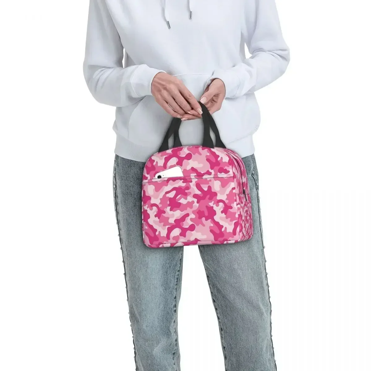 Pink Camouflage Lunch Bags Bags Thermal Lunch Box Lunch Tote for Woman Work Children School
Pink Camouflage Lunch Bags Bags Thermal Lunch Box Lunch Tote for Woman Work Children School